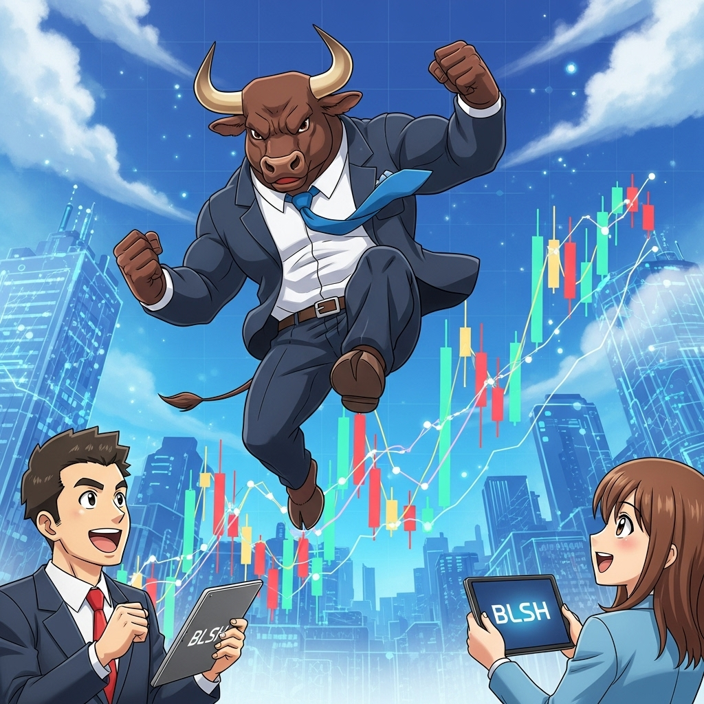 Bullish IPO 動漫風格圖像