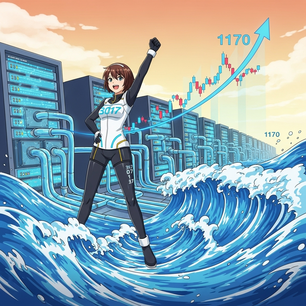 奇鋐水冷科技示意圖