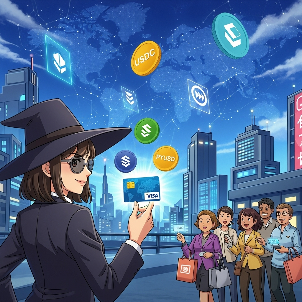 Visa 穩定幣擴展