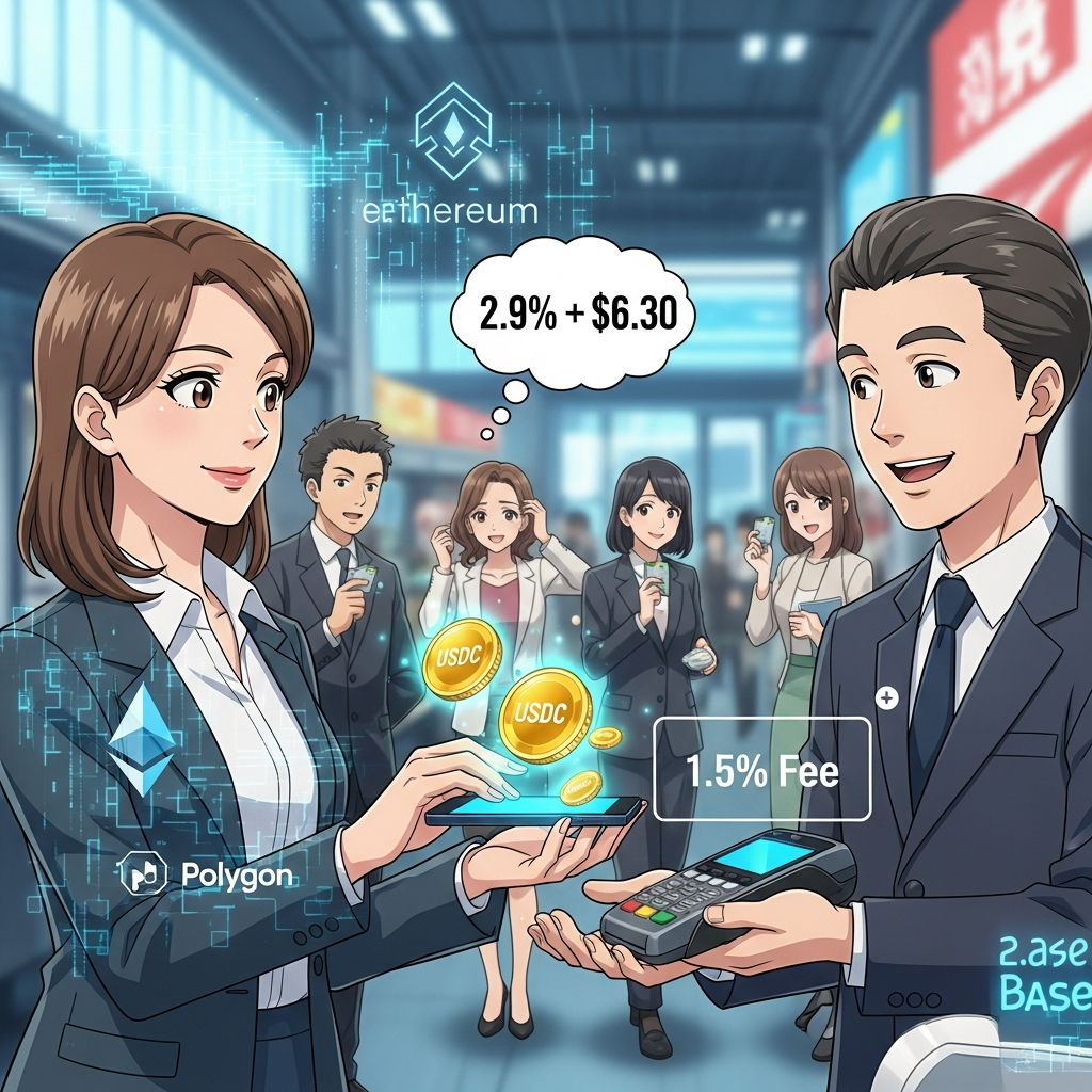 Stripe穩定幣支付示意圖