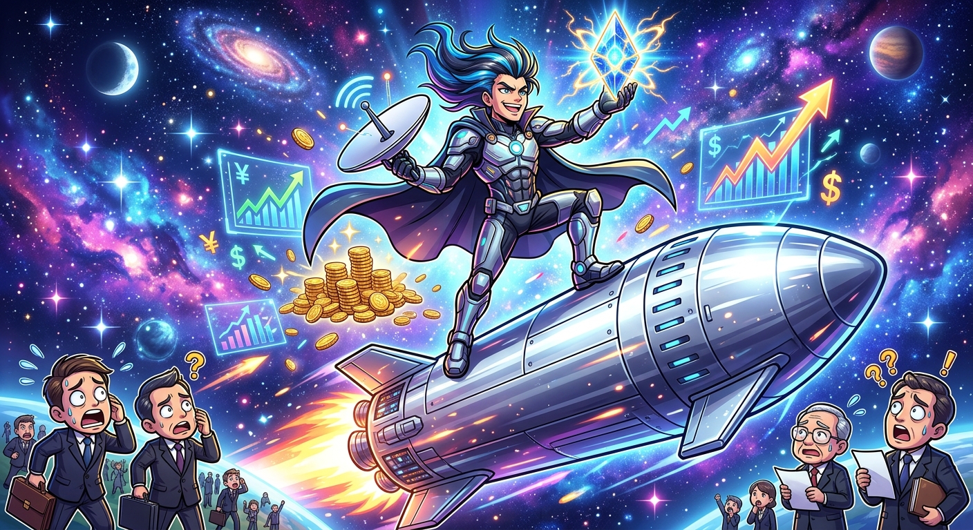 SpaceX IPO Animation